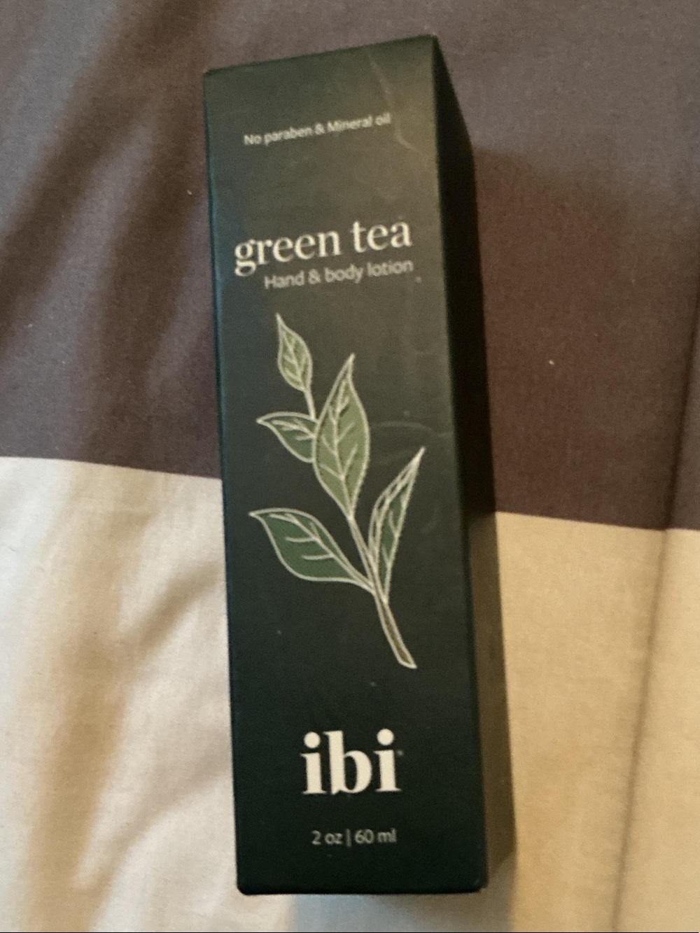 Green Tea Hand & Body Lotion — Black